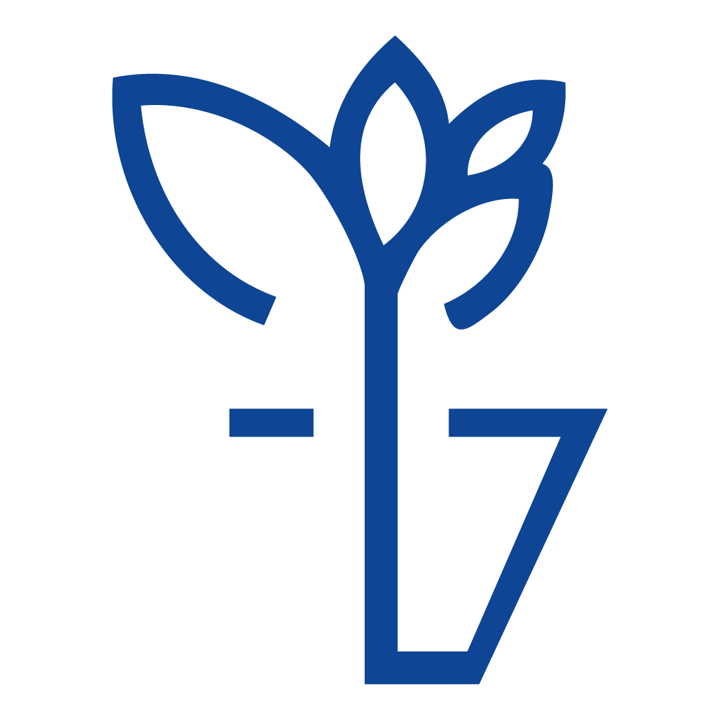 Minimalizm akımını simgeleyen saksıda bir çiçek ikonu.